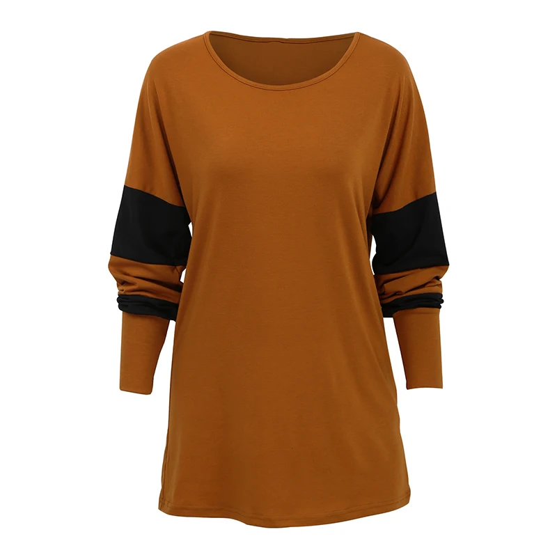 Women Plus Size 3XL 4XL 5XL tshirt Long Sleeves T-shirt Loose Tees Shirts Casual Long Tops female tunics Korean Fashion T Shirt