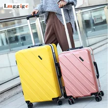 Новая багажная сумка, алюминиевая рама+ чехол на колесиках из поликарбоната, 20 дюймов тележка для кабины, 24 дюйма Универсальный Прочный чехол на колесиках