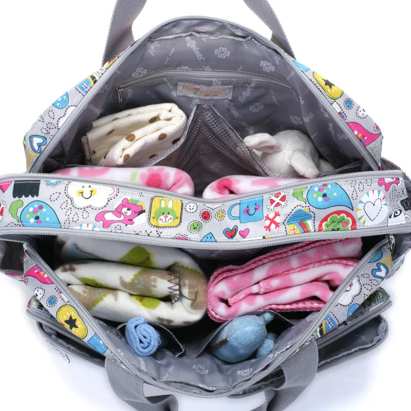 Сумка для детских подгузников с принтом 5 шт./компл.|multifunction diaper bag|nappy bagsdiaper bag |