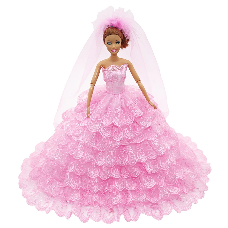 pink colour barbie doll