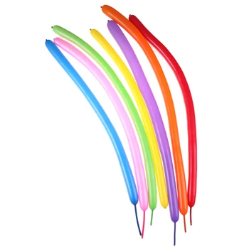 

25pcs/set Decoration Wedding Wedding Kids Birthday Party Decoration Supplies DIY Magic Long Balloons Latex Rainbow Balloon