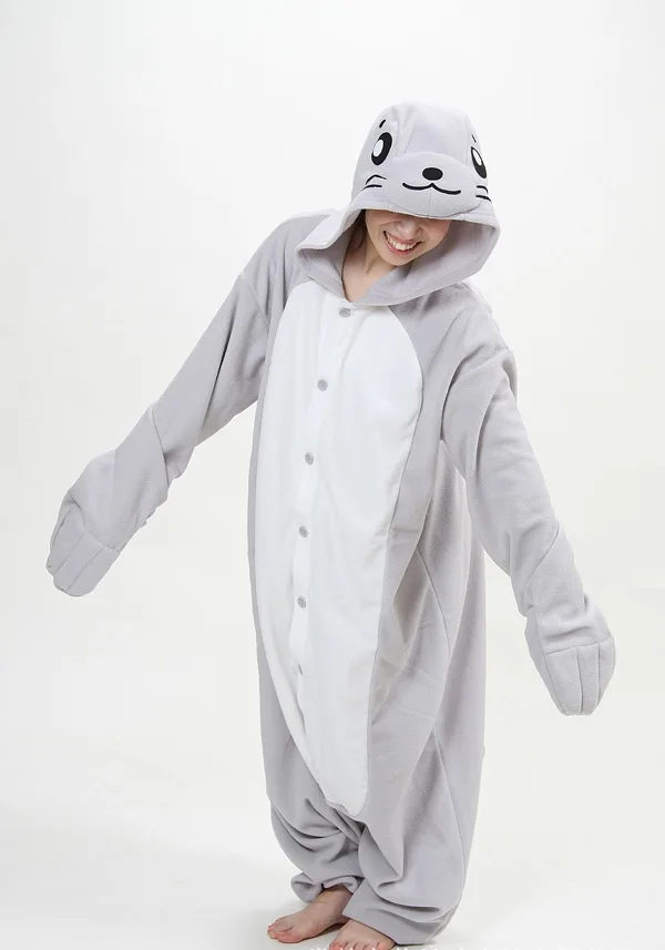 Высокое качество флис взрослых животных пижамы панда Тигр женщин сна Onesie Косплей зимняя Пижама комбинезоны пижамы - Цвет: D