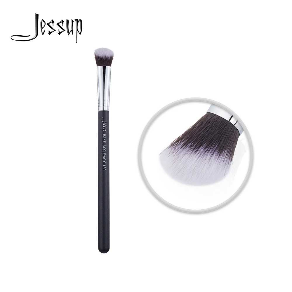Jessup контурная Кисть для макияжа глубоко искусственные волосы Precision 189|Аппликатор