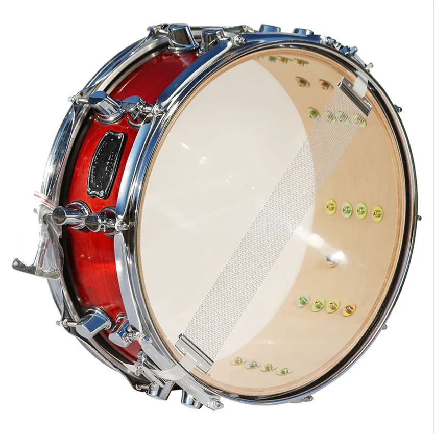 Североамериканский клен деревянный барабан 14 дюймов Профессиональная музыка джаз барабан музыкальный образовательный инструмент оборудование PK8