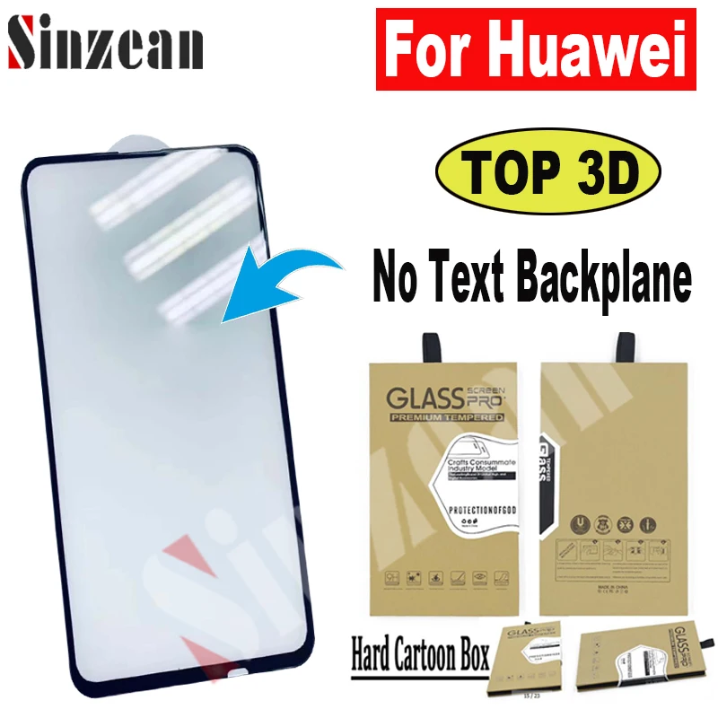 

50pcs TOP 3D Curved edge Full Cover Tempered Glass For Huawei P20 lite 2019/P Smart Z/P30 lite/Mate 20 lite Screen Protetor