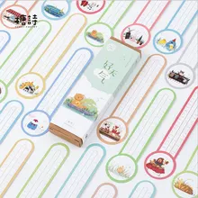 30 шт./кор. хорошая погода Бумага Закладка канцелярские закладки Kawaii Мультфильм рекламный подарок офисные школьные принадлежности papelaria