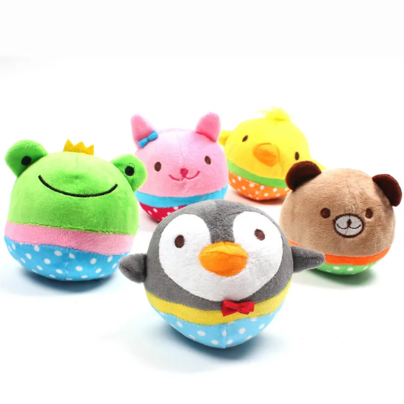 Игрушка собака французского бульдога милая плюшевая игрушка со звуком шнауцер