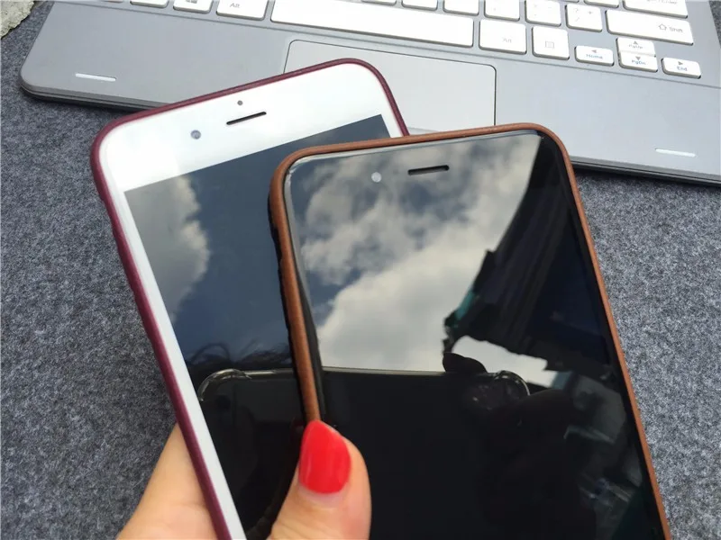 iphone 8 silicone case For iPhone 12 11 Pro Case Soft TPU Ultra Thin Leather Skin Case For iPhone 5S 6S 7 8 Plus Back Cover For iPhone X XR XS Max Case iphone 7 cover