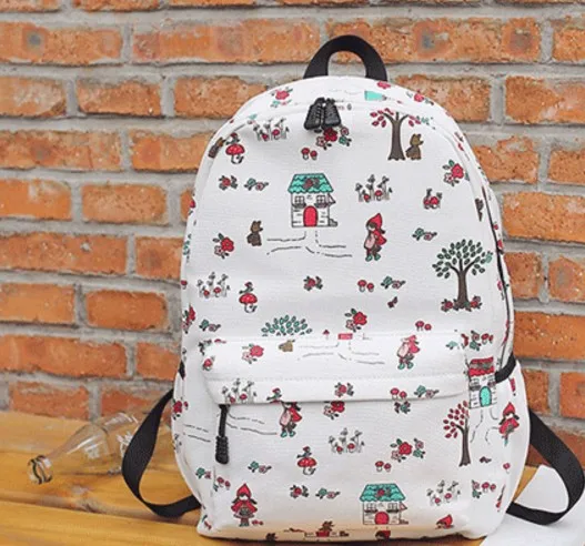green tree backpack