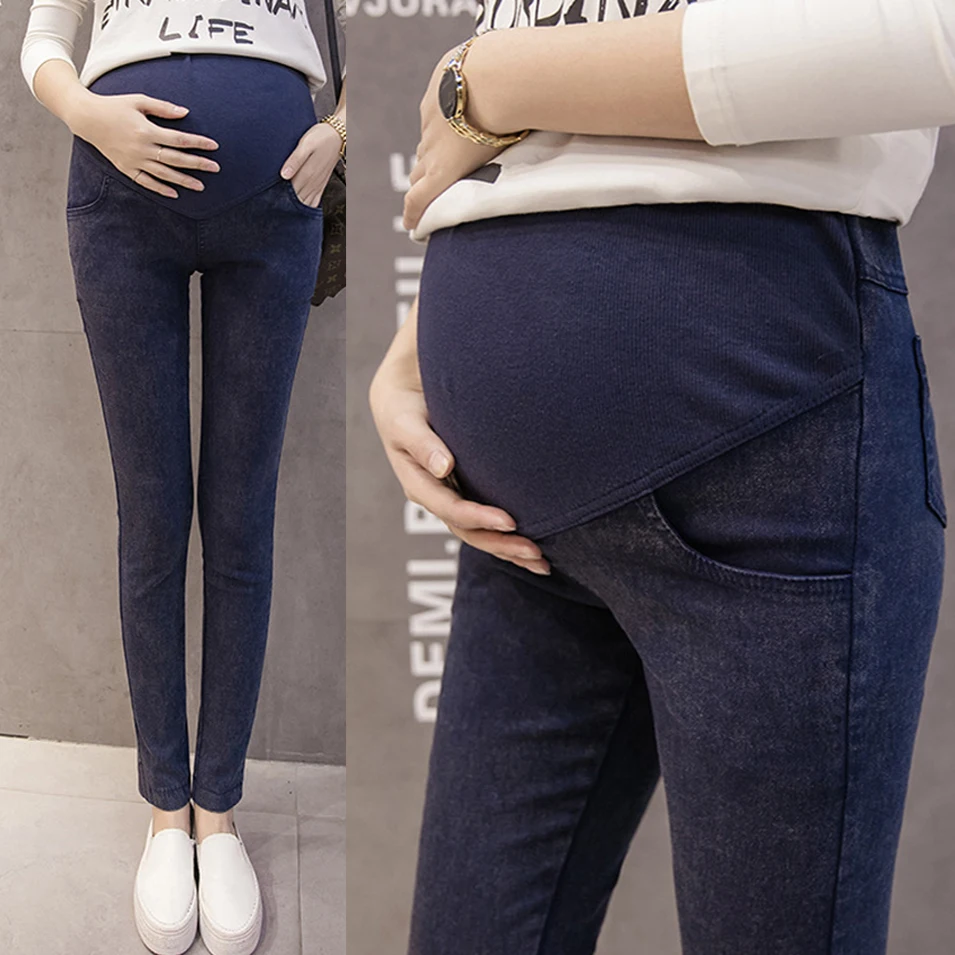 Maternity Jeans for Pregnant Women Denim Pants Nursing Trousers Plus Size 3XL ropa embarazada