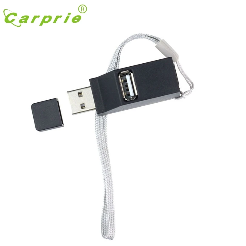 CARPRIE Новые 3 Порты и разъёмы мини высокое Скорость USB 2,0 HUB адаптер для Тетрадь PC смартфона Jan16 MotherLander