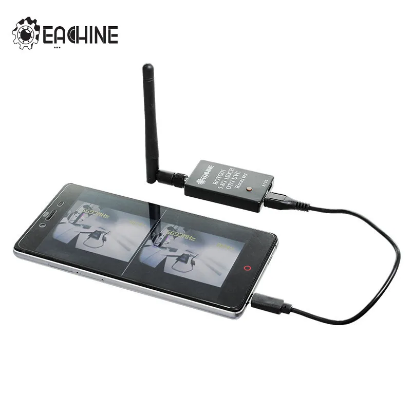 New Arrival Eachine ROTG01 UVC OTG 5 8G 150CH Full Channel FPV Receiver For Android Mobile