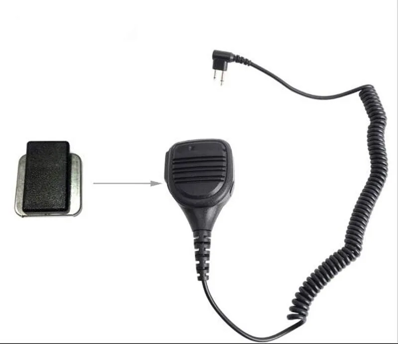 Зажим для ремня для Motorola Замена микрофон клип PMMN4013A 4021 4022 4013 4051 4025 ручной Динамик 2 способ радио аксессуар