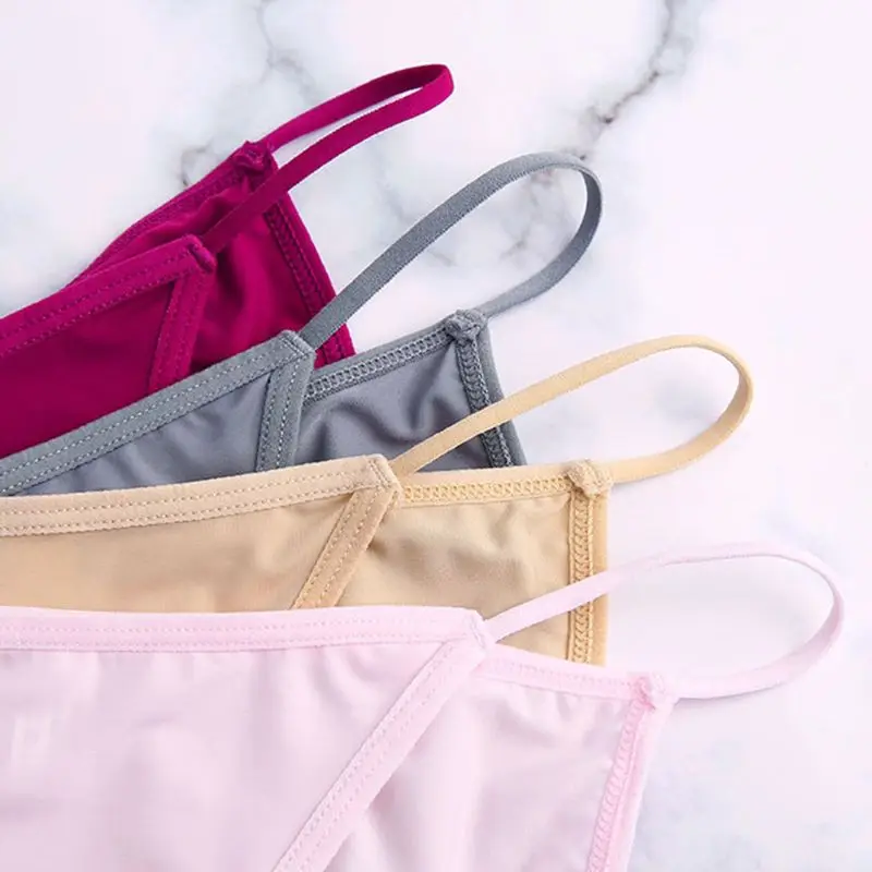 

Womens Seamless Ice Silk Sexy T-Back Underwear Briefs Solid Color Thin Bandage Lingerie G-String Low Rise Bikini Thong Panties