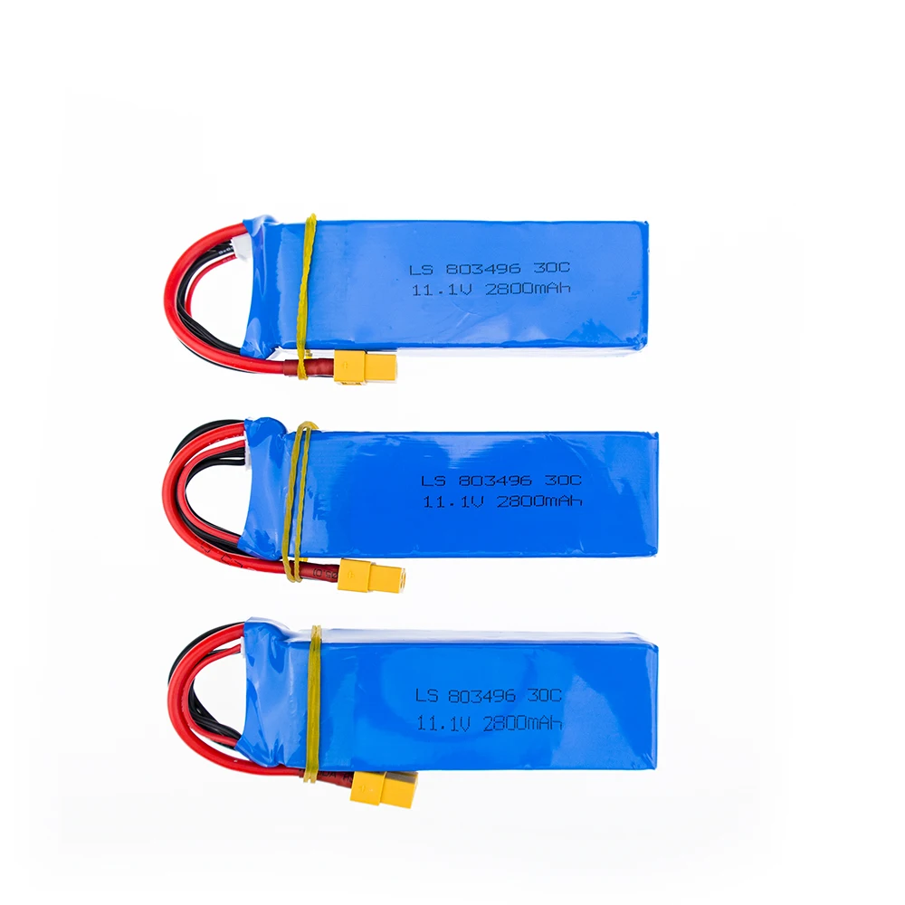 

3pcs Cheerson CX-20 cx20 11.1v 2800mah 30C li-po battery cx 20 rc quadcopter spare parts wholesale high quality