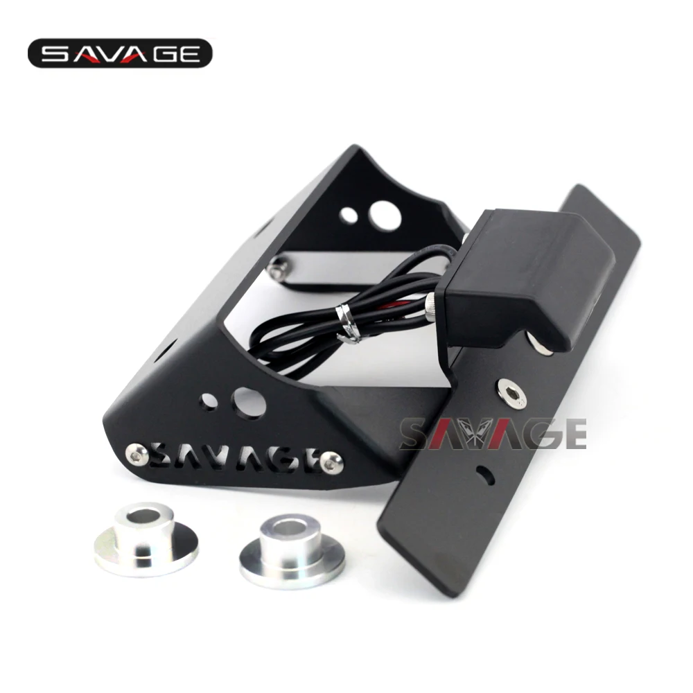 

For Bajaj Pulsar 200 NS/Pulsar 180/150/135 NS Motorcycle Tail Tidy Fender Eliminator Registration License Plate Holder LED Light