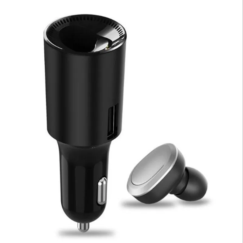 

Single Ear Headset Mono Earphone Micro Ear Buds Auto Phone Receiver Mini Bluetooth Cordless Earpiece for Phone and All Vehicles
