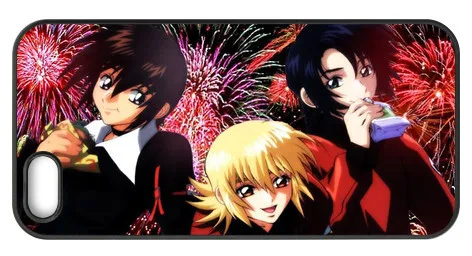 Hot Japanese Anime Gundam Seed Destiny Cagalli Yula Athrun Zala And Kira Yamato Happy Life Phone Case For Iphone 5s Gift Phone Cases Blackberry Torch Case Ihphone Stylus Aliexpress