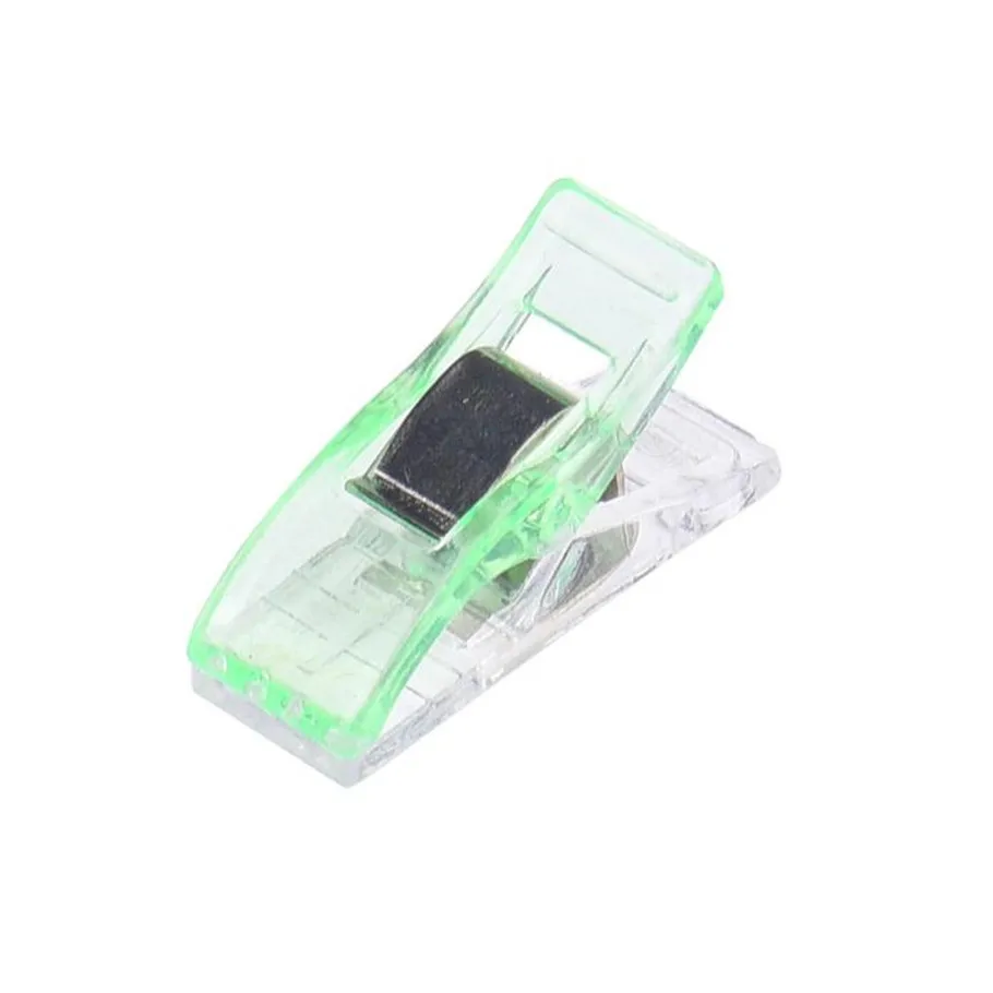

50PCS Clear Sewing Craft Quilt Binding Plastic Clips Clamps Pack Wonderful Hot Sale
