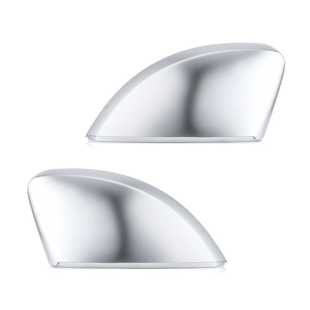 

2 pieces for Audi A3 8V S3 RS3 Side Wing Mirror Covers Caps Silver Matt chrome Brushed Aluminum 2013 2016 2017 2018 Replacement
