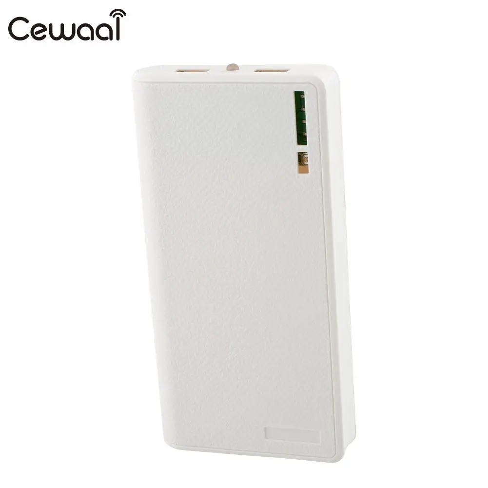 

New High Quality USB LED Power Bank Charger 6pcs 18650 Battery Box Case