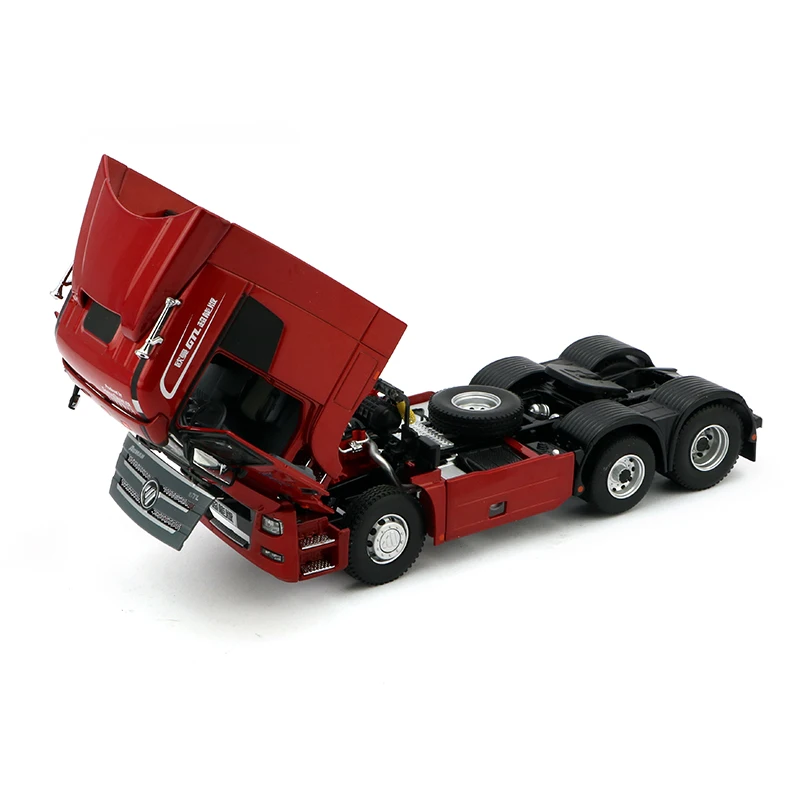 Изысканная модель сплава 1:36 Foton Dailmer Auman GTL для трактора, прицепа, грузовика транспортных средств литая под давлением игрушка модель для коллекции украшения