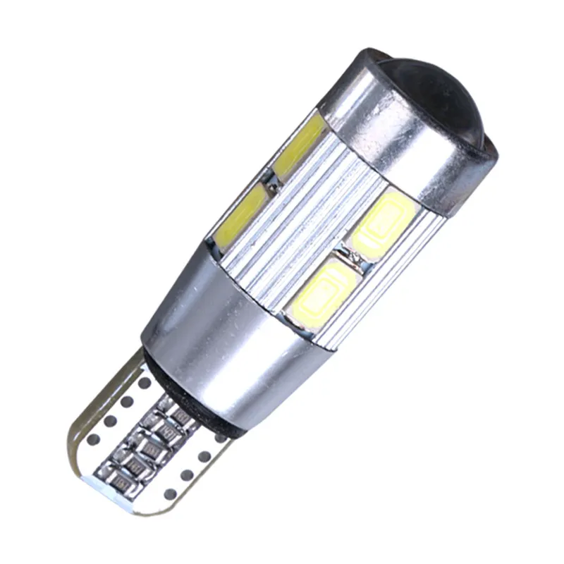 

T10 led W5W 10 SMD 5630 LED Wedge Lamp CANBUS NO ERROR Car Parking Light 10SMD LED Auto Interior Doom Reading Bulb white
