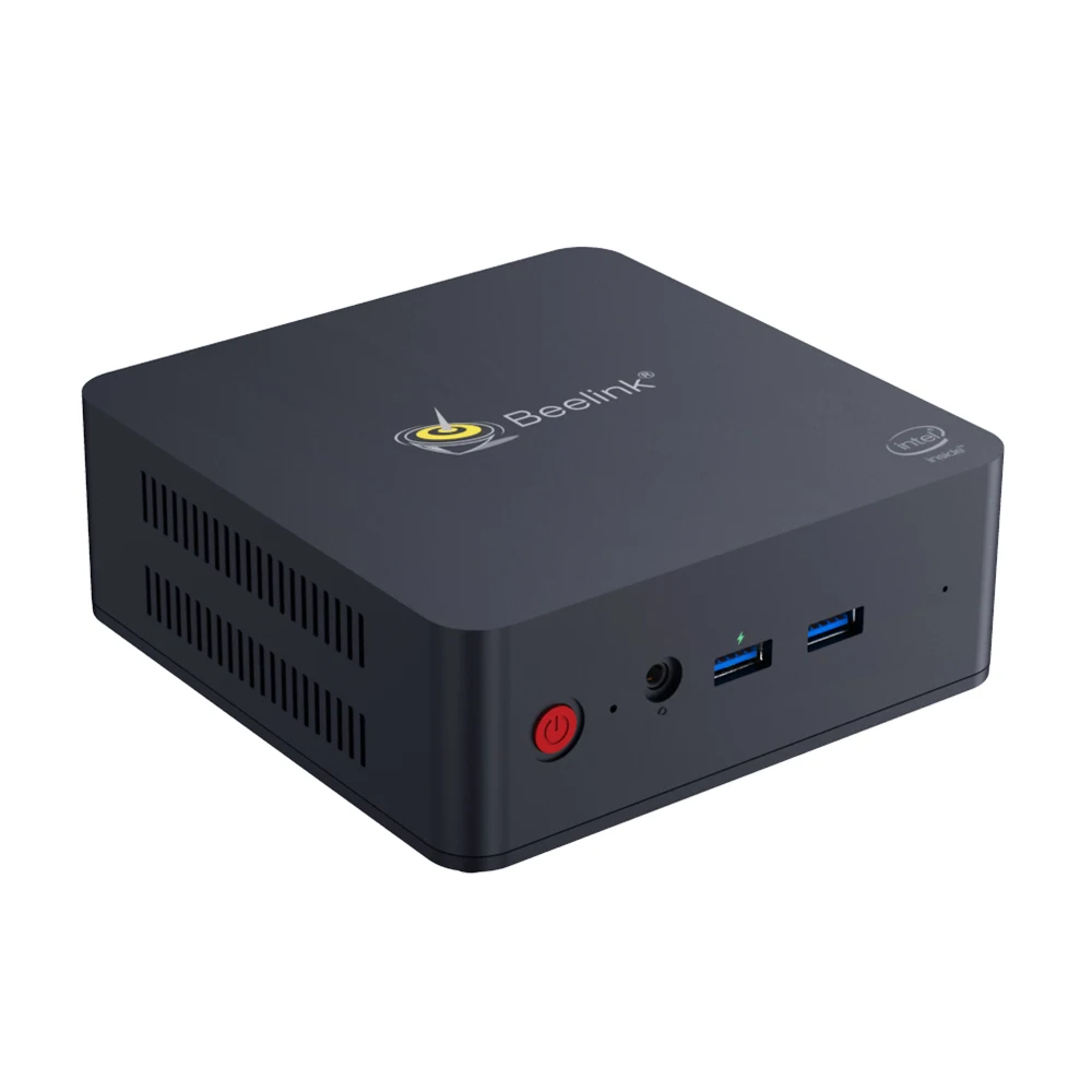 Beelink L55 cpu I3 5005U подлинный windows10 Мини ПК HD DP выход Поддержка 2,5 HDD dual lan AC wifi офисный мини офисный компьютер