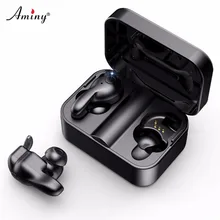 Aminy True Wireless Bluetooth Headset IPX5 Waterproof 3D Stereo Sound Wireless Headphones Automatic Pair Bluetooth 5.0 Earphone Aminy True Wireless Bluetooth Headset IPX5 Waterproof 3D Stereo Sound Wireless Headphones Automatic Pair Bluetooth 5.0 Earphone