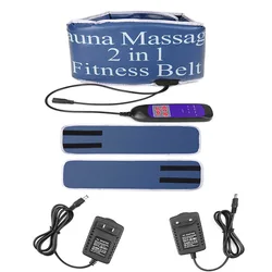 Electric Vibrating Sauna Slimming Machine Fit Vibration Abdominal Muscle Trainer Body Fat Burning Fitness Massage Exercise Belt Electric Vibrating Sauna Slimming Machine Fit Vibration Abdominal Muscle Trainer Body Fat Burning Fitness Massage Exercise Belt