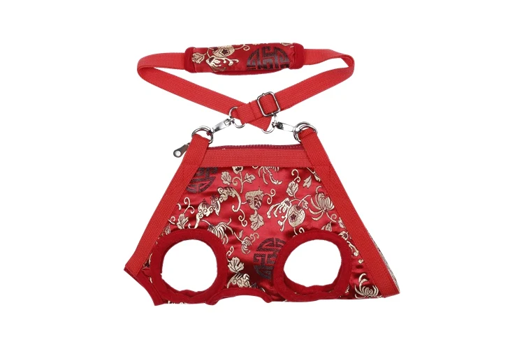 TAILUP многофункциональная автомобильная переноска для собак, передняя переноска, сетчатая удобная сумка для путешествий, сумка на плечо, рюкзак для домашних животных - Цвет: Красный