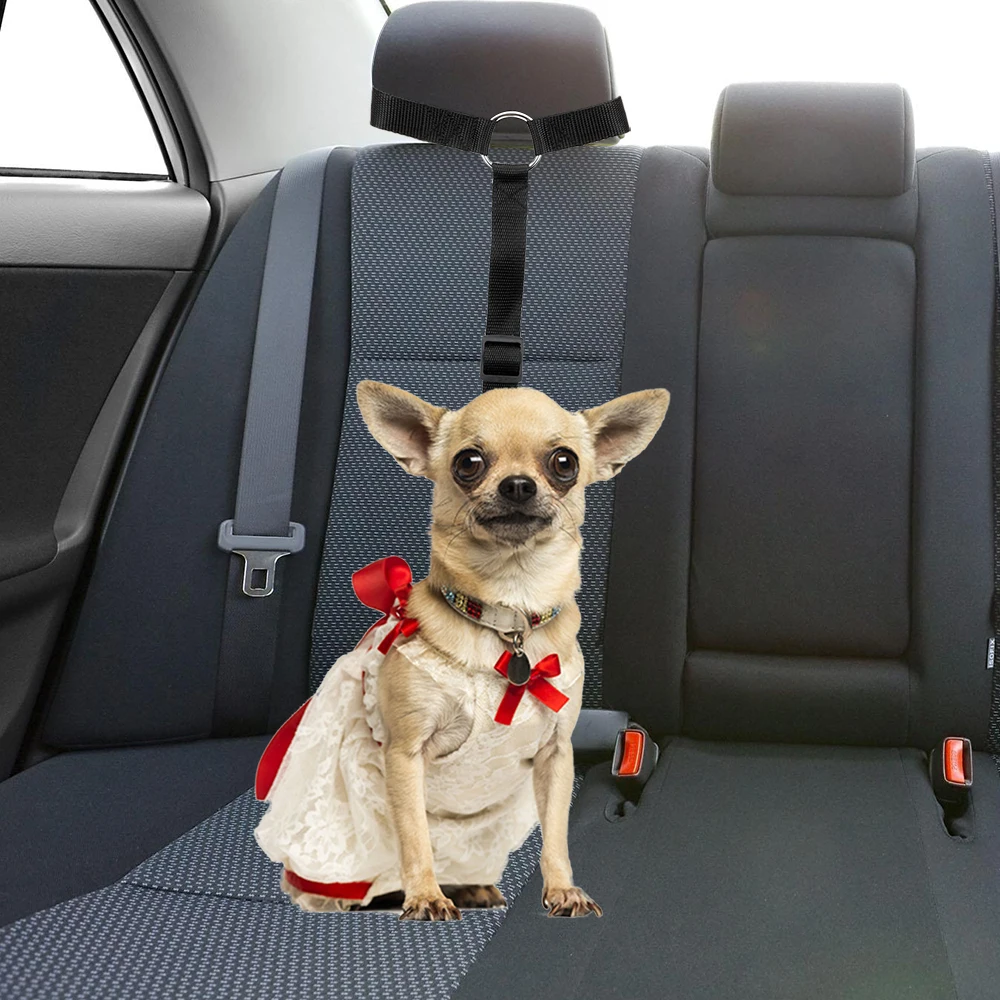 HOOMIN Pet Seat Belt Auto Seatbelt Harness Pet Dog Cat Car Seat Belt Safety Leads Clip Adjustable Pet Dog Supplies