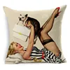 Fashion Lady Scandinavian Cushion Cover