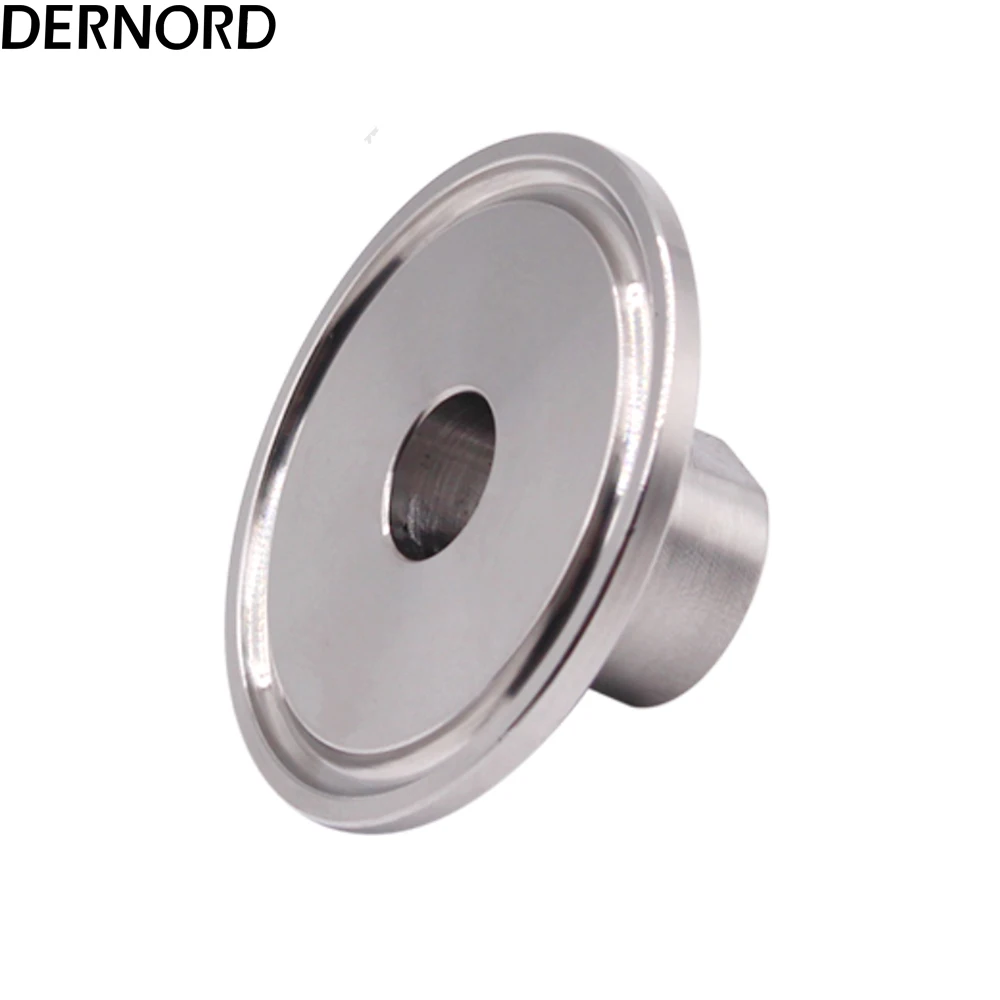 DERNORD 1/2 ''NPT внутренняя резьба фитинги для труб x 1,5" три зажима 50,5 мм наконечник O/D 304 нержавеющая сталь санитарный тройной зажим