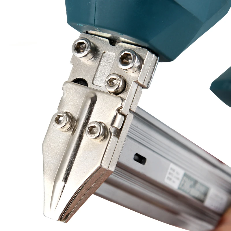 Kopen Fujiwara Elektrische Nagel Pistool 1 Gebruik 2 Gebruik Nail Nietmachine F30 Rechte Schiethamer Houtbewerking Gereedschap Nail uitwerpen Apparaat