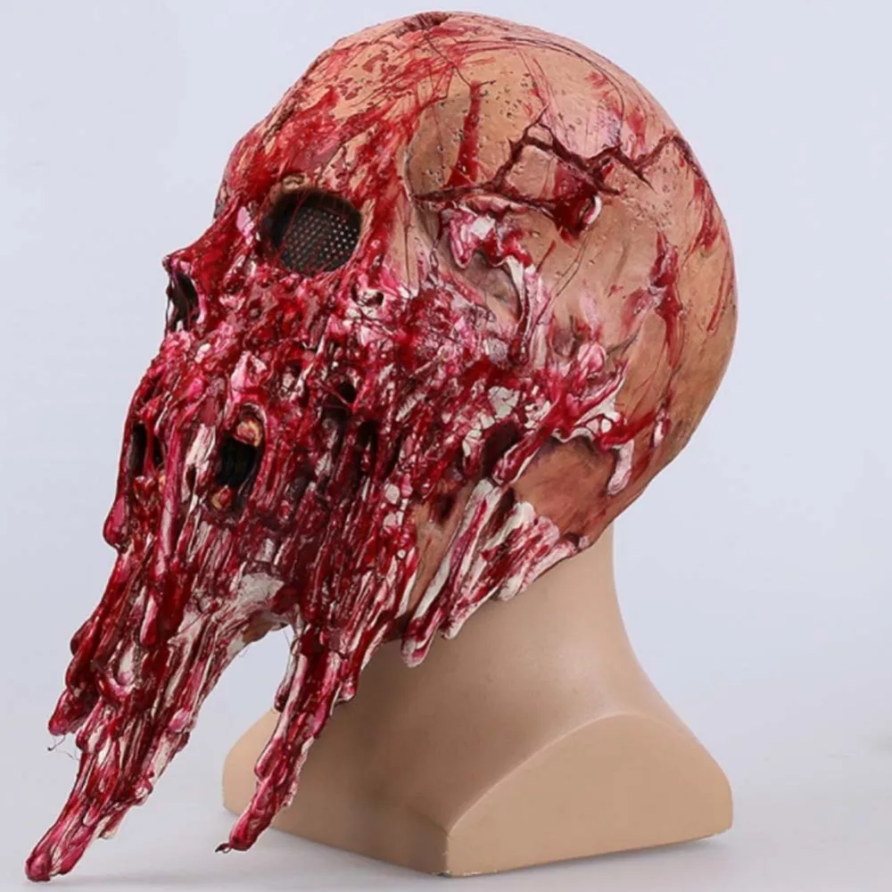 Terror Living Dead  Zombie  latex Mask Cosplay Halloween Masquerade face mask Props panic Mask High Quality 1