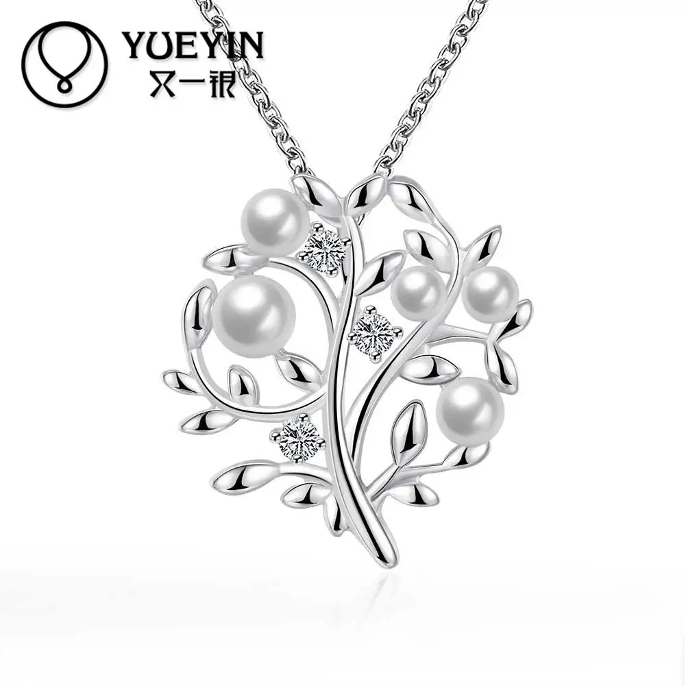 

NEW Fashion Jewelry Silver plated necklace pendant for women N800 hot brand new fashion popular chain necklace jewelry