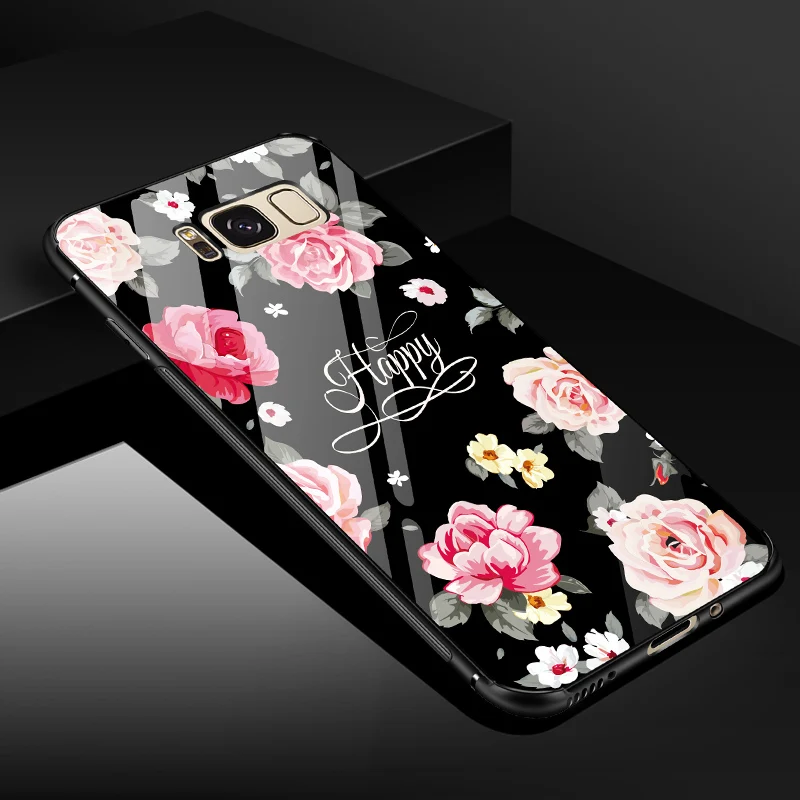 coque samsung s8 flower