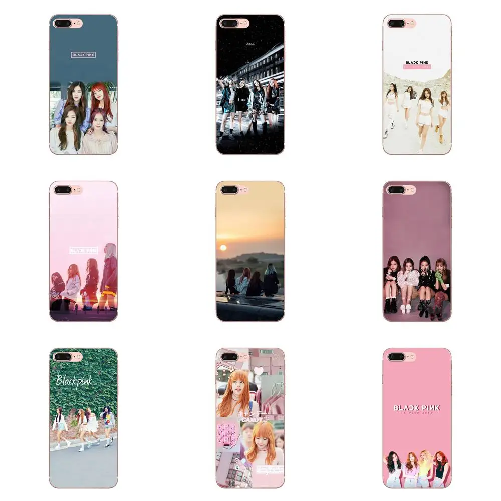 

Black Pink K-pop Blackpink Kpop Collage For Xiaomi Note 3 4 Mi3 Mi4 Mi4C Mi4i Mi5 Mi 5S 5X 6 6X A1 Max Mix 2 Soft Cases Covers