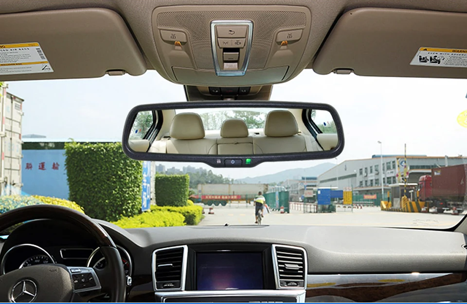 Автомобильный монитор 800*480 In-Dash 4,3 зеркальные мониторы парковки видео дисплей со специальным кронштейн oem для Toyota Honda