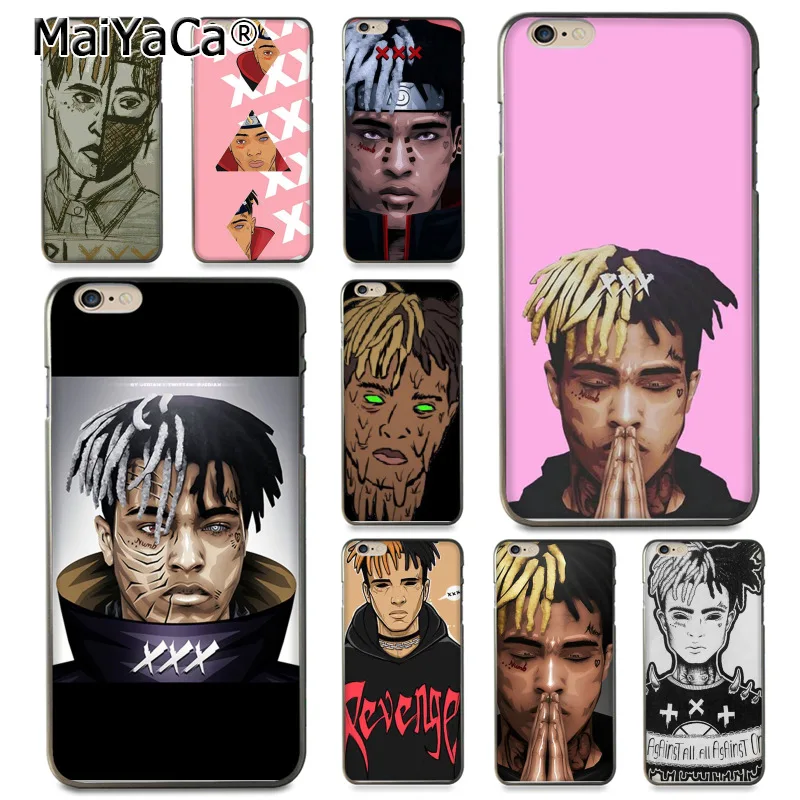 

MaiYaCa Popular Xxxtentacion fashion design Coque Phone Case for Apple iPhone 8 7 6 6S Plus X 5 5S SE 5C Cover