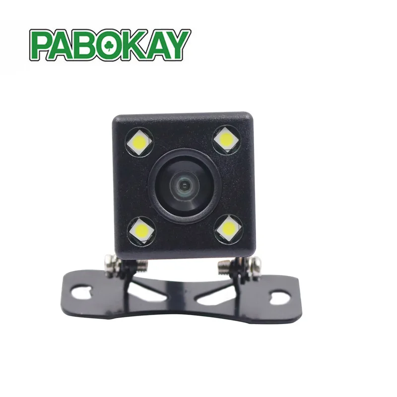 

FS 4 Led Lamps Reverse Camera Night Vision HD Car Rear View Camera Wide View Angle Reverse Parking Assistance Backup