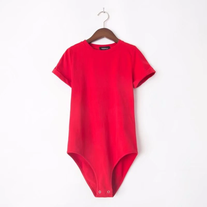رومبير الجسم للنساء مثير داخلية 2019 جديد الصيف الإناث بذلة وزرة قصيرة الأكمام Playsuit