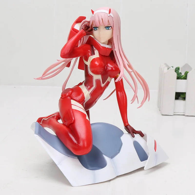 

15cm Anime DARLING in the FRANXX Zero Two CODE: 002 PVC Action Figure Toys Collectible Model PVC Doll Gifts for Children