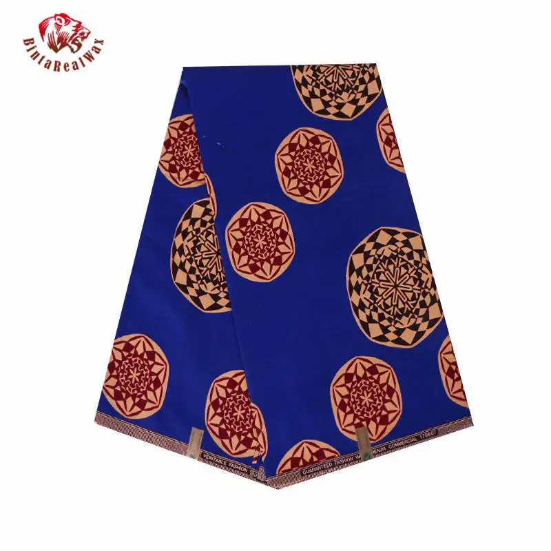 

African Wax with Print fabric 2019 Fashion African Ankara Fabric Clothes African Wax Prints Fabric new Wax bintareal 24FS1177