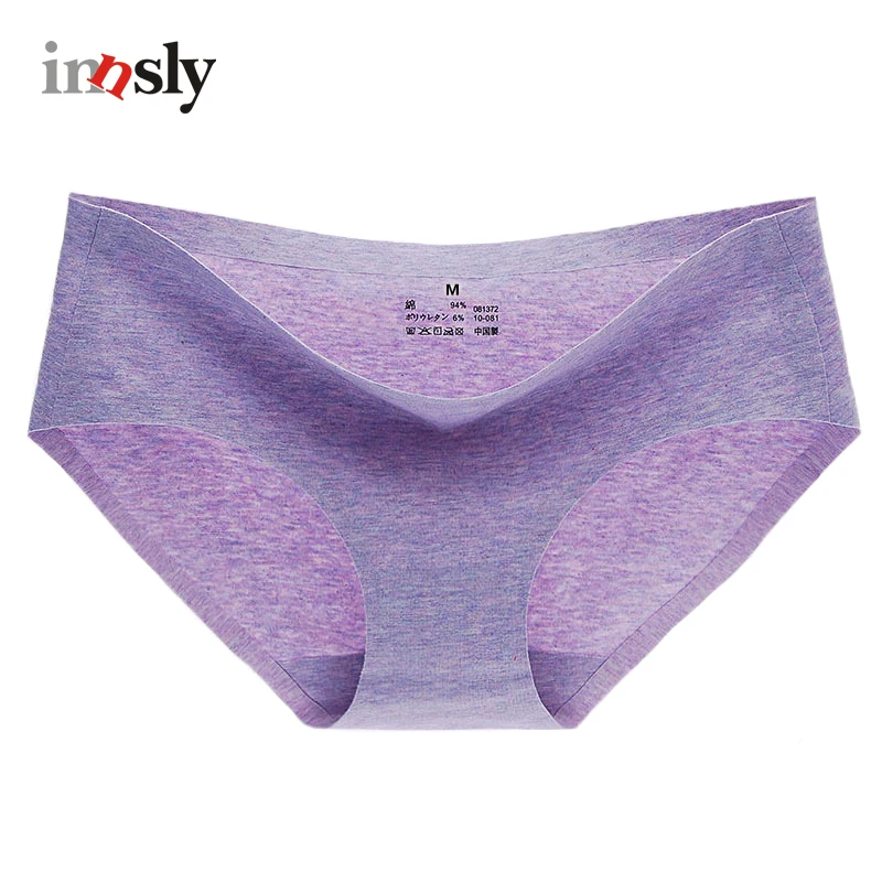 

Seamless Panties Cotton High Quality Summer 2017 Brief Women Elastic Heathy Underwear Girls Natural Color Lady Underwear Cotton