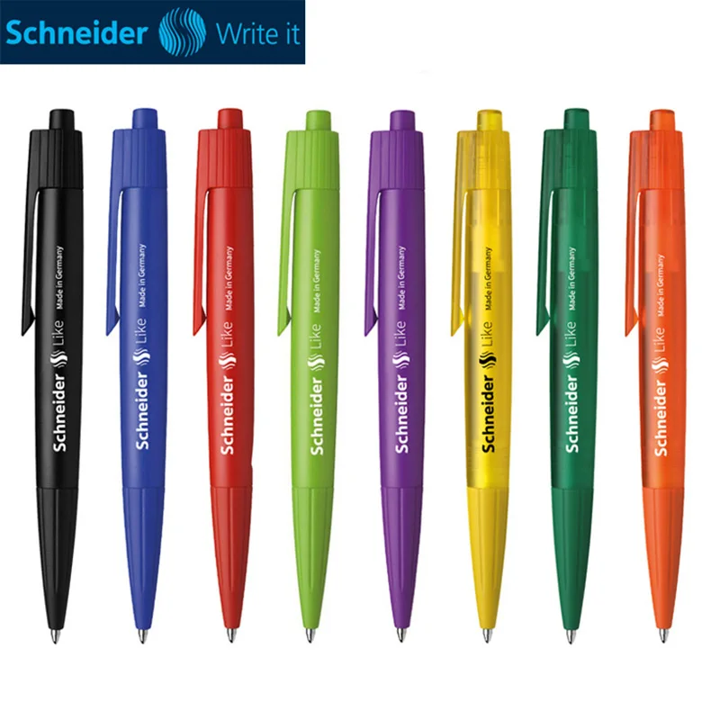 

3 Pcs/Lot SCHNEIDER Like Multicolor selection 0.4mm black ink classic Gel Pens child Student Writing Supplies Office & School