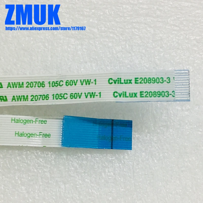 CviLux E208903 3 AWM 20706 105C 60V VW 1 Flex Ribbon кабель Clickpad для ASUS G750 G750JW G750JX G750JZ Series|cable for asus|awm 20706awm
