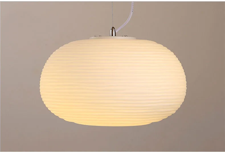 Скандинавские креативные белые стеклянные висячие лампы Foscarini, обряд E27, подвесной светильник для столовой, гостиной, бара, ресторана