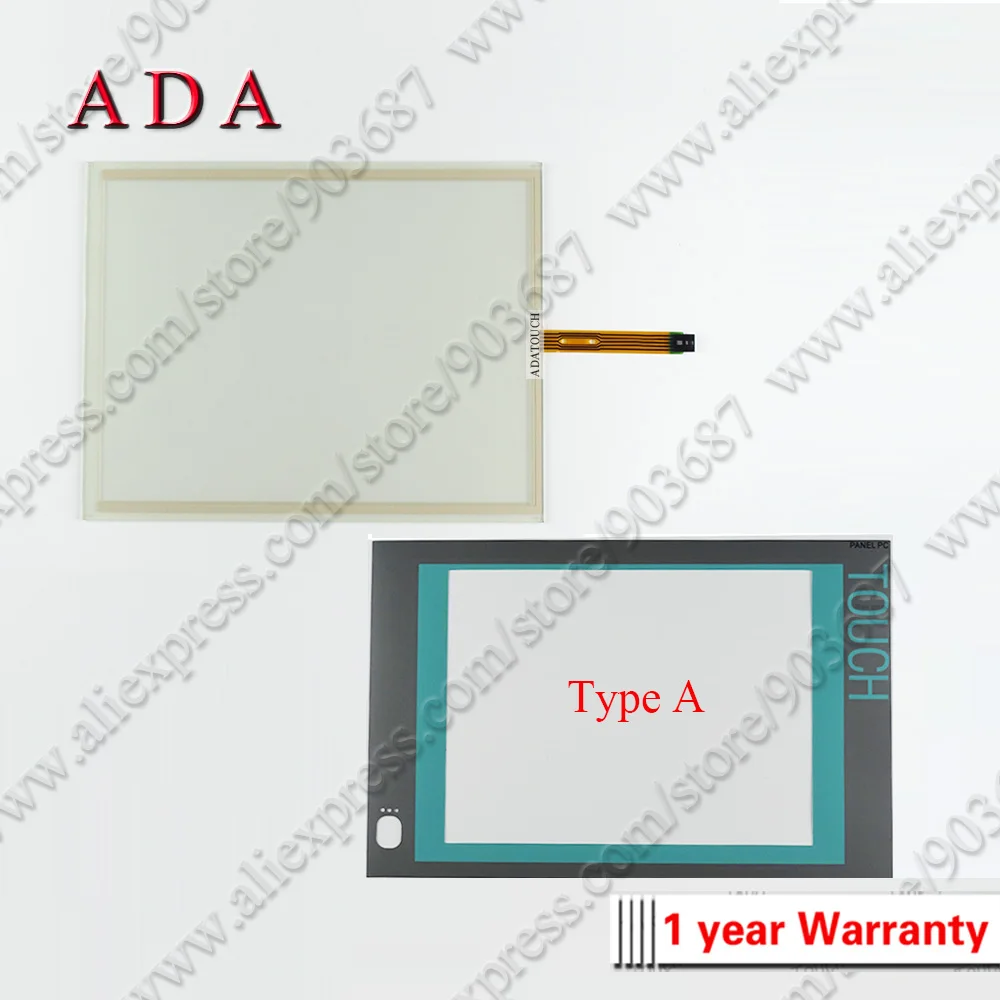 Touch Screen Panel Digitizer for 6ES7676-3BA00-0BC0 PANEL PC477B 15&quot TOUCH Glass Thickness 3.3mm with Front Overlay New | Компьютеры и